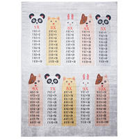 TEPPICH EMMA Grau 160/230 cm - Grau, Kunststoff (160/230cm) - Tapiso