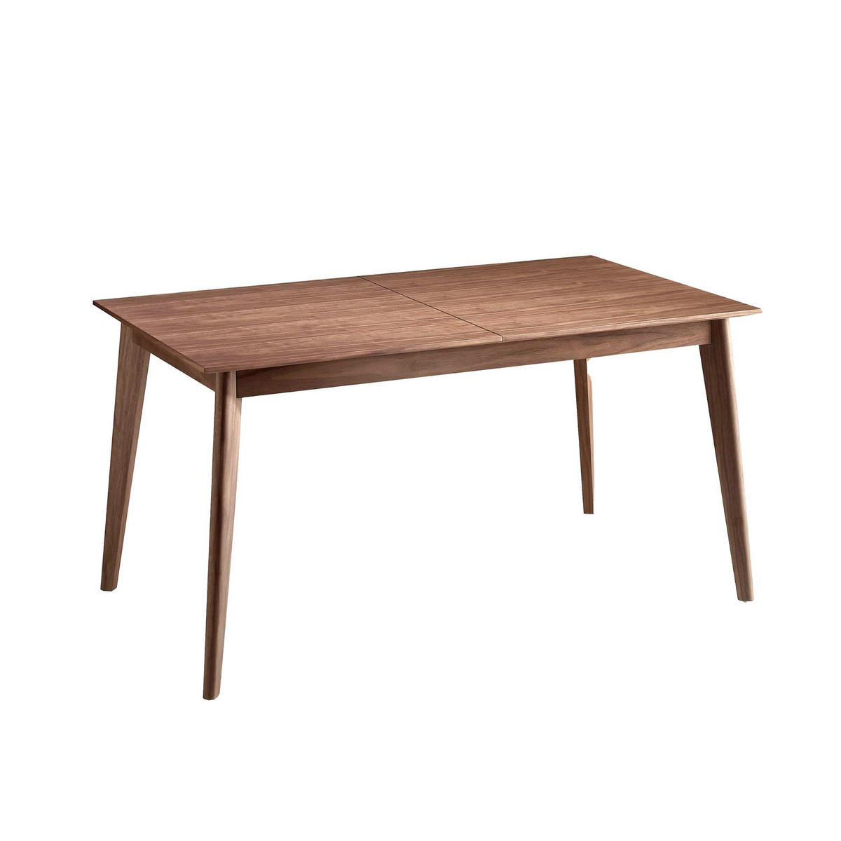 ESSTISCH Ausziehbarer Esstisch Rechteckig Walnuss 150/85/75 cm - Walnussfarben, Holz (85/150/75cm) - ANGEL CERDA