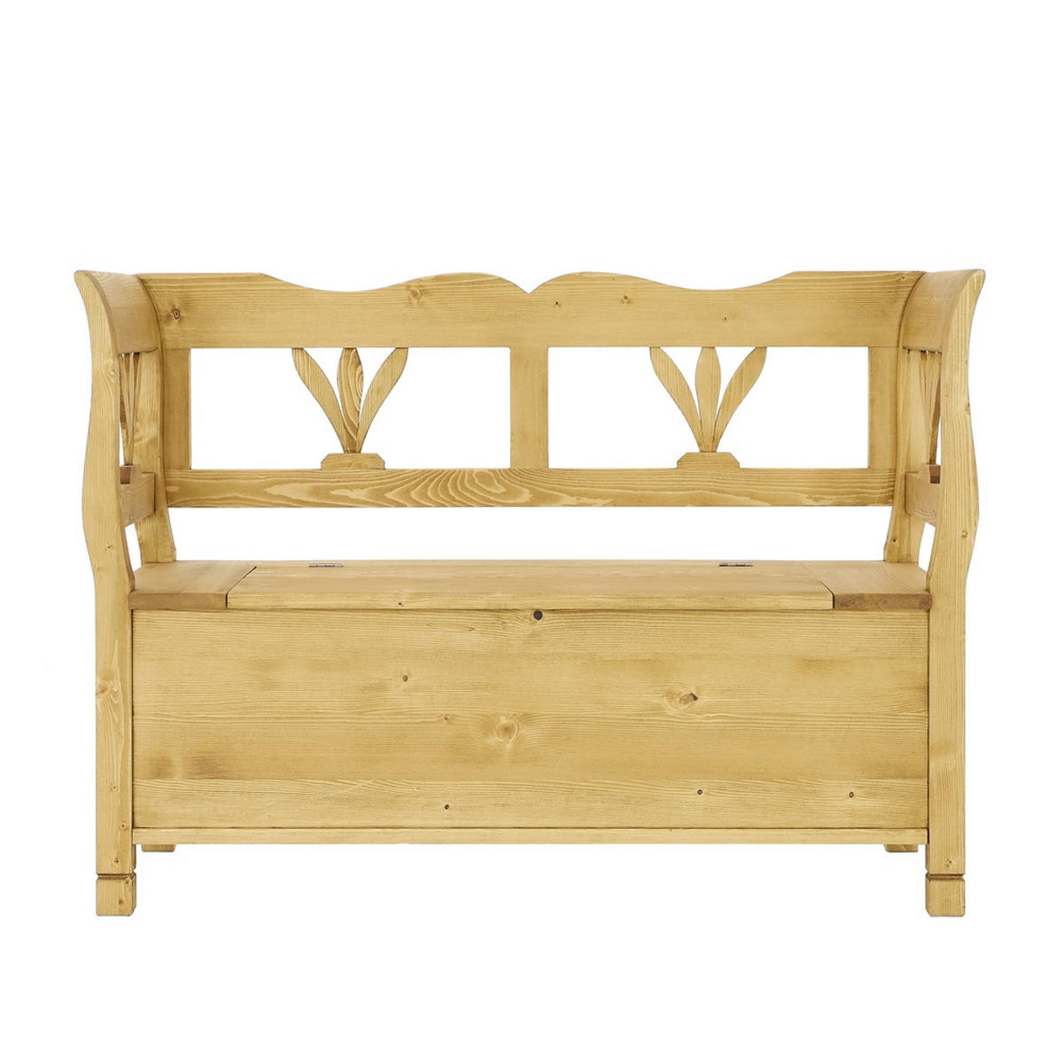 SITZBANK aus Massivholz MEXICANA - Honig, Holz (130/90/46cm) - Seart