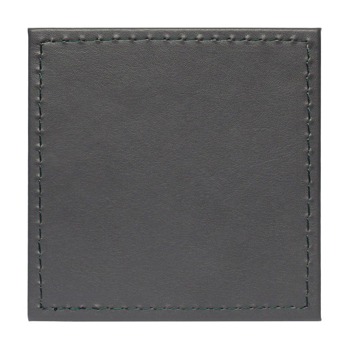 UNTERSETZER Petrol/Anthrazit, 4er Set - Petrol, Textil (10/10cm) - Freeform