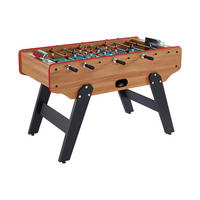 TISCHFUSSBALLTISCH - MDF - 153 x 77,6 x 96 cm - Eichefarben - PAULO - Naturfarben, Holz (153/77.6cm) - Vente-Unique
