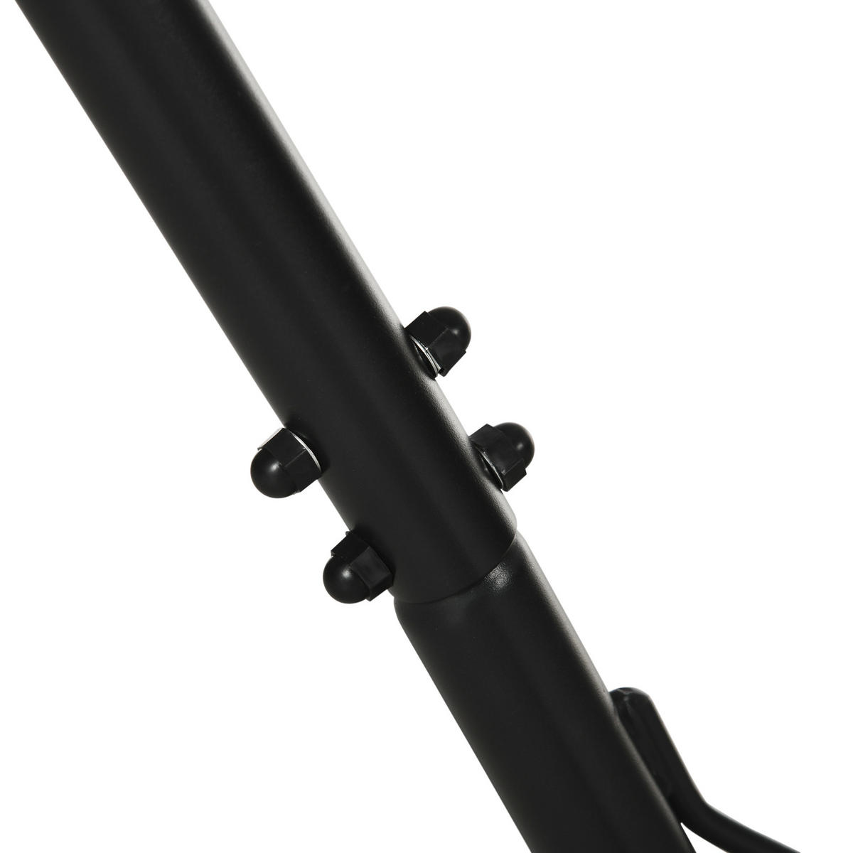 HÄNGEMATTENGESTELL, Metall, Schwarz - Schwarz, Metall (388/109/116cm) - Outsunny