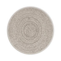 TEPPICH rund für Innen und Außen Ethno-Stil beige - Beige, Textil (120/120cm) - AFK Living