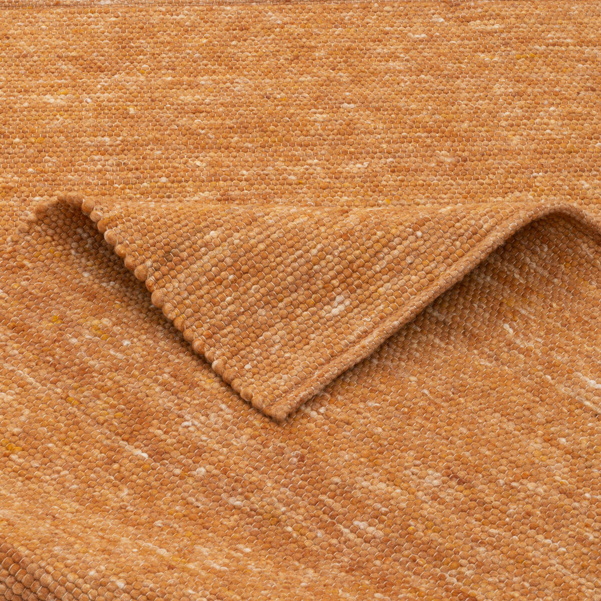 NATUR TEPPICH WOLLE YUKON - Currygelb, Textil (140/200cm) - Pergamon