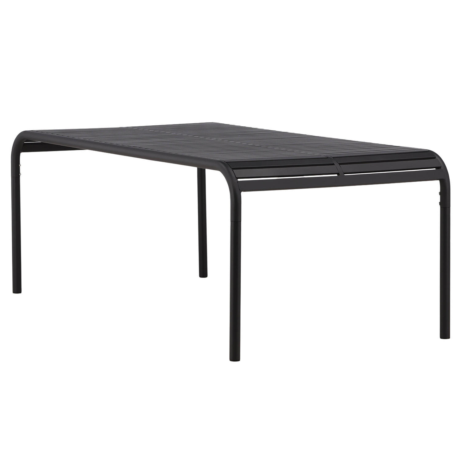 GARTENTISCH - Schwarz, Metall (200/100/75cm) - home24