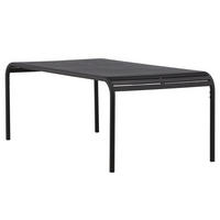 GARTENTISCH - Schwarz, Metall (200/100/75cm) - home24