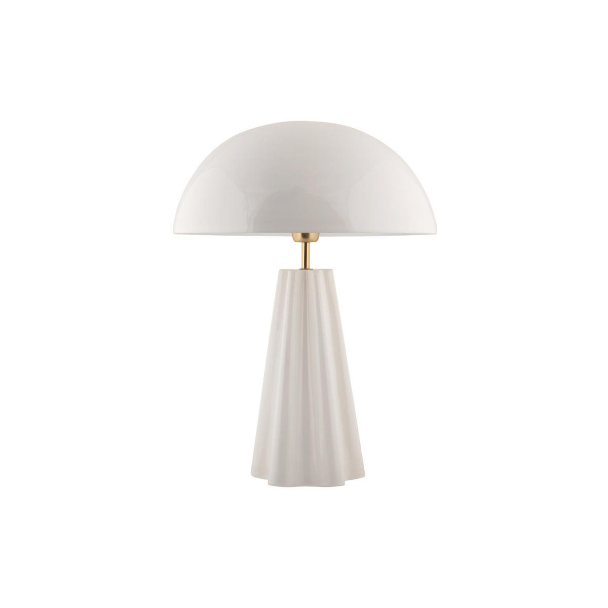 TISCHLAMPE Amplio XL Weiß 30/30/56 cm - Weiß, Metall (30/30/56cm) - Leitmotiv