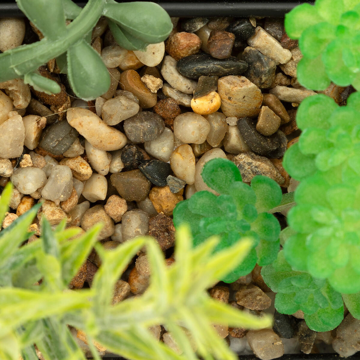 KÜNSTLICHE ZIMMERPFLANZE Metalltopf 41 cm - Schwarz, Metall (41cm) - Atmosphera Createur d´interieur