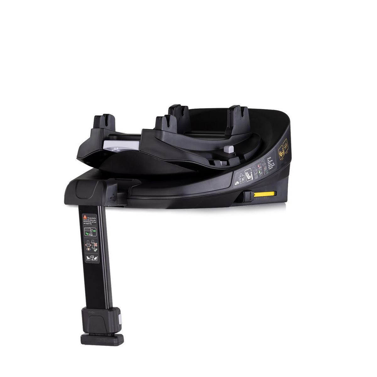 BABYSCHALE SET Isofix-Station Winner i-Size schwarz Winner i-Size (40-87cm) Gruppe 0+ - Schwarz, Kunststoff (45/40/70cm) - Chipolino