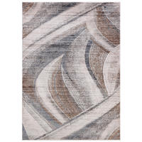 KOBEREC béžový hnedý grafitový - 80 x 150 cm - hnedá/sivá, textil (80/150cm) - Mazovia