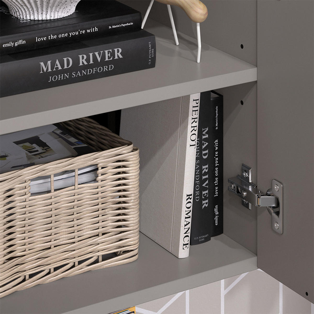 UNIVERZÁLNÍ SKŘÍŇ Wido Greige - šedobéžová, kompozitní dřevo (40.2/120/40cm) - Vicco