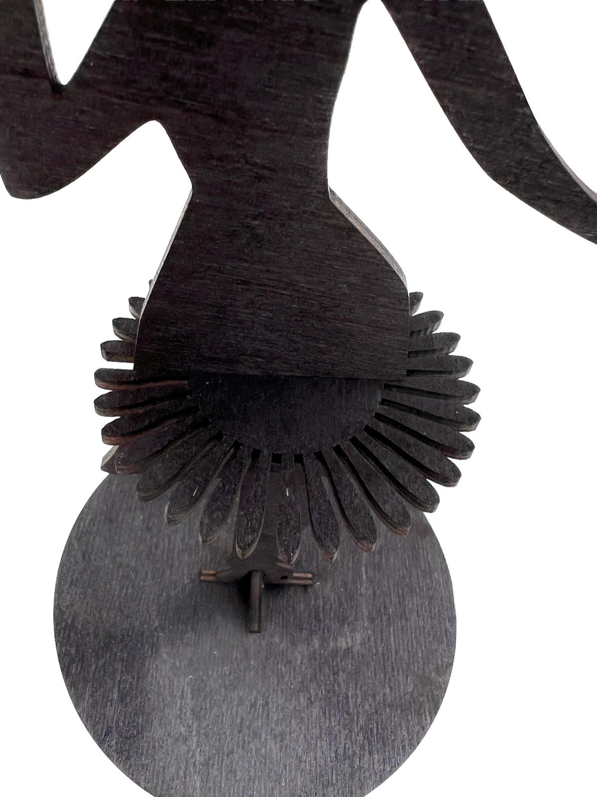 SERVIETTENHALTER aus Holz 28 cm Schwarz - Schwarz, Holz (14/28/14cm) - DanDiBo