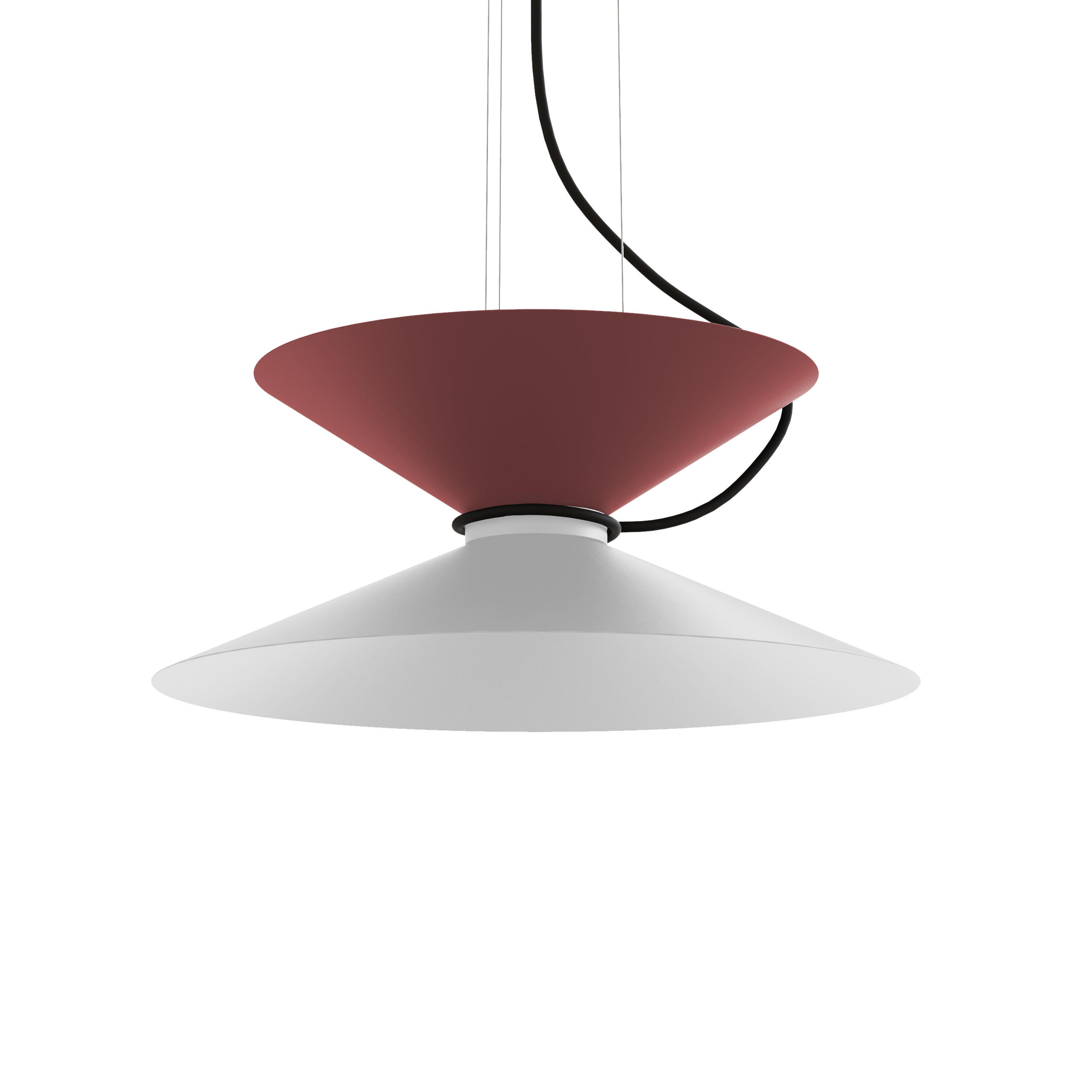 HÄNGELEUCHTE - Samtahornfarben, Metall (40/40/20cm) - Lumicom