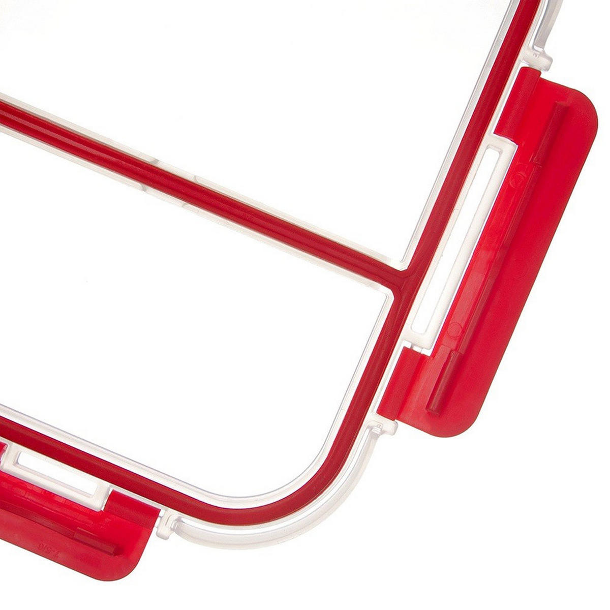 LUNCHBOX unterteilt 550 ml Transparent - Transparent, Glas (13.5/6/18.5cm) - Orion 
