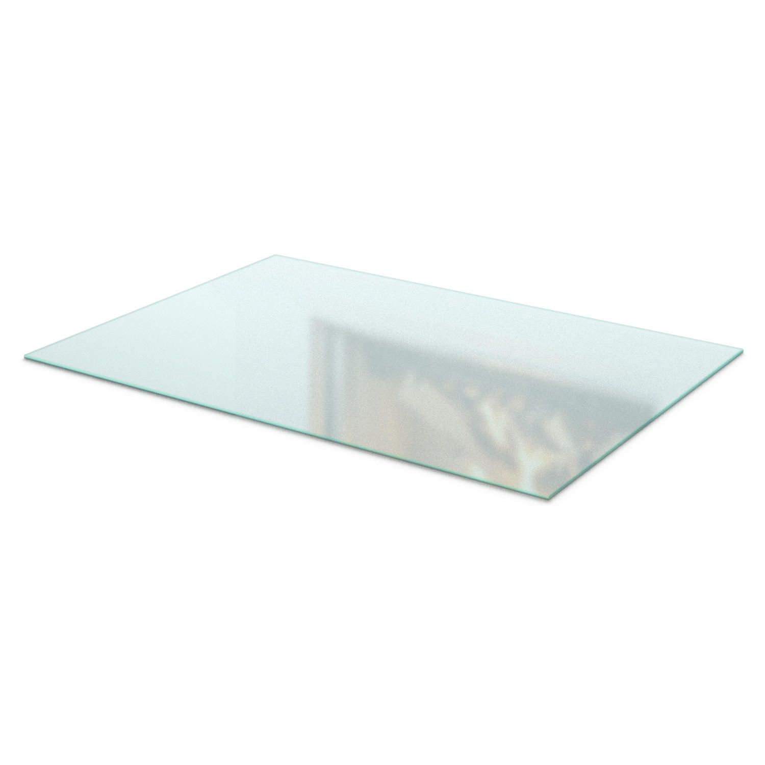 TULUP SKLENĚNÁ PODLOŽKA pod kamna 100x70 cm – mléčné sklo