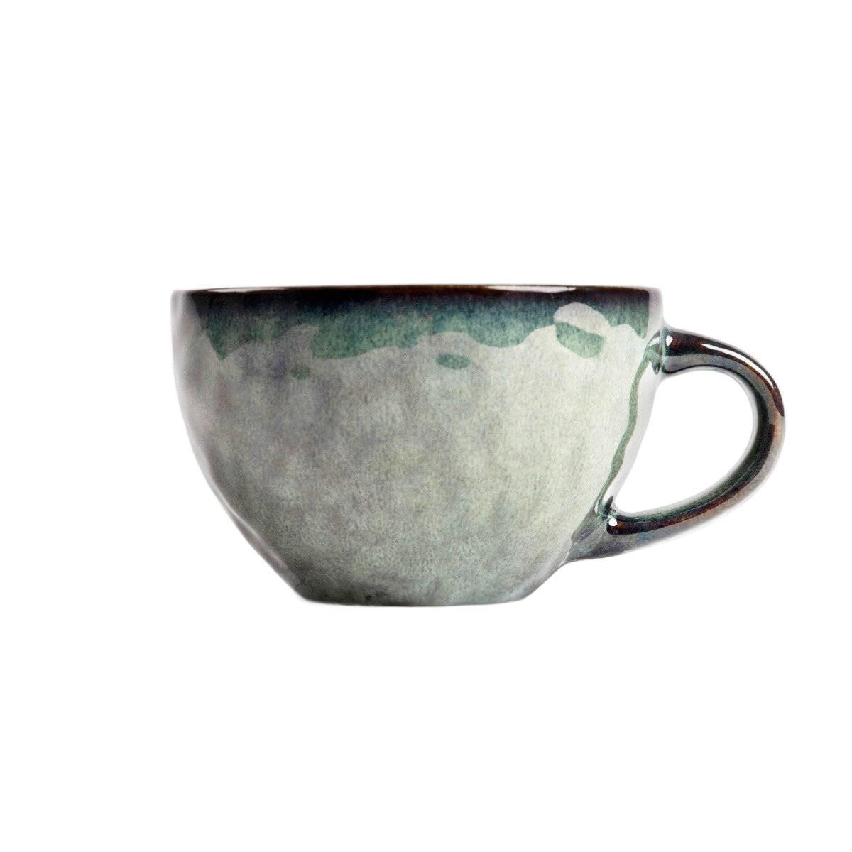 BECHER Mido türkis 0,3 l 6er-Set - Türkis, Keramik (0.3L) - Homla