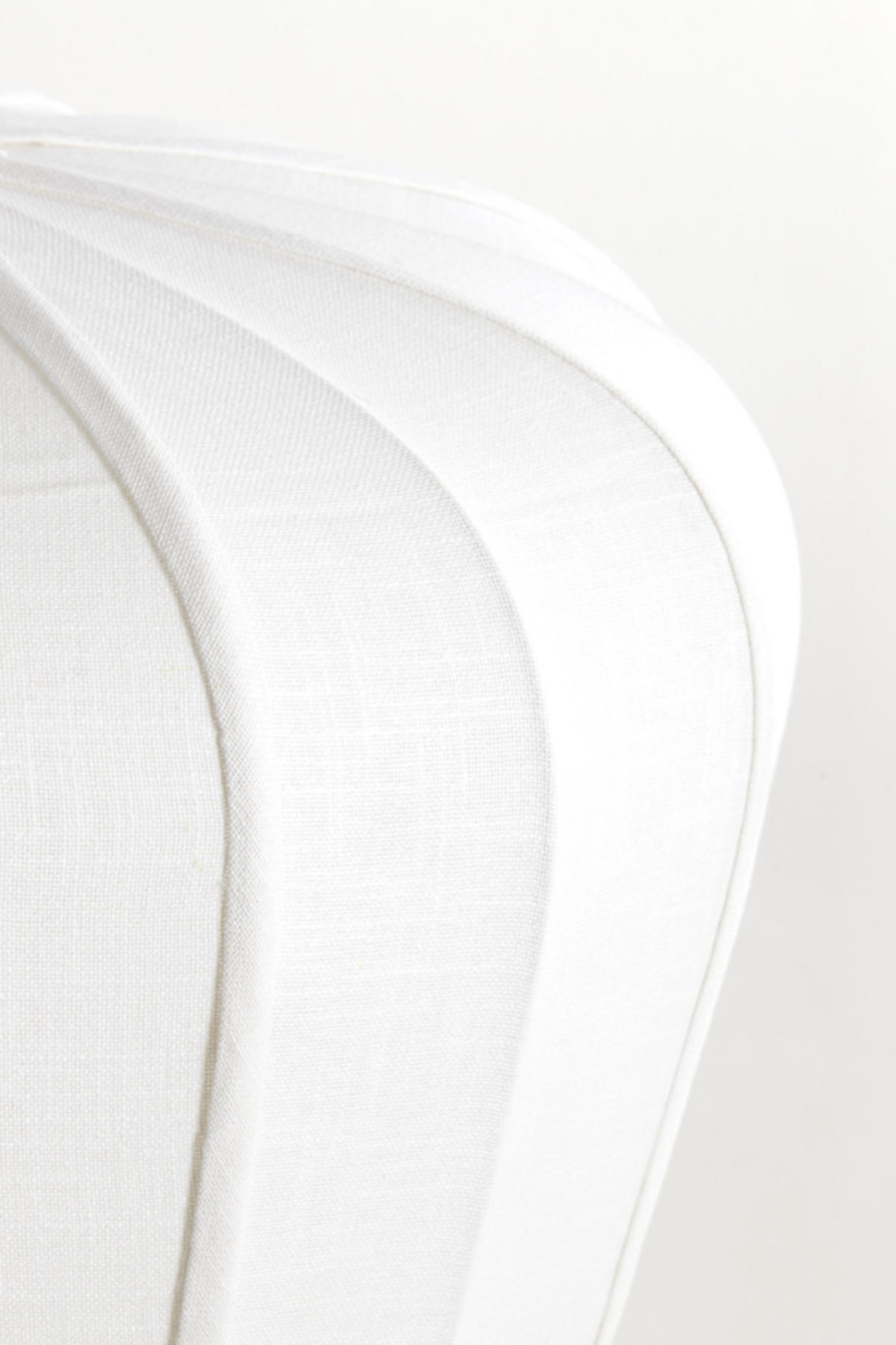 HÄNGELAMPE Zubedo Weiß Ø49,5/38 cm - Weiß, Textil (49.5/49.5/38cm) - Light & Living