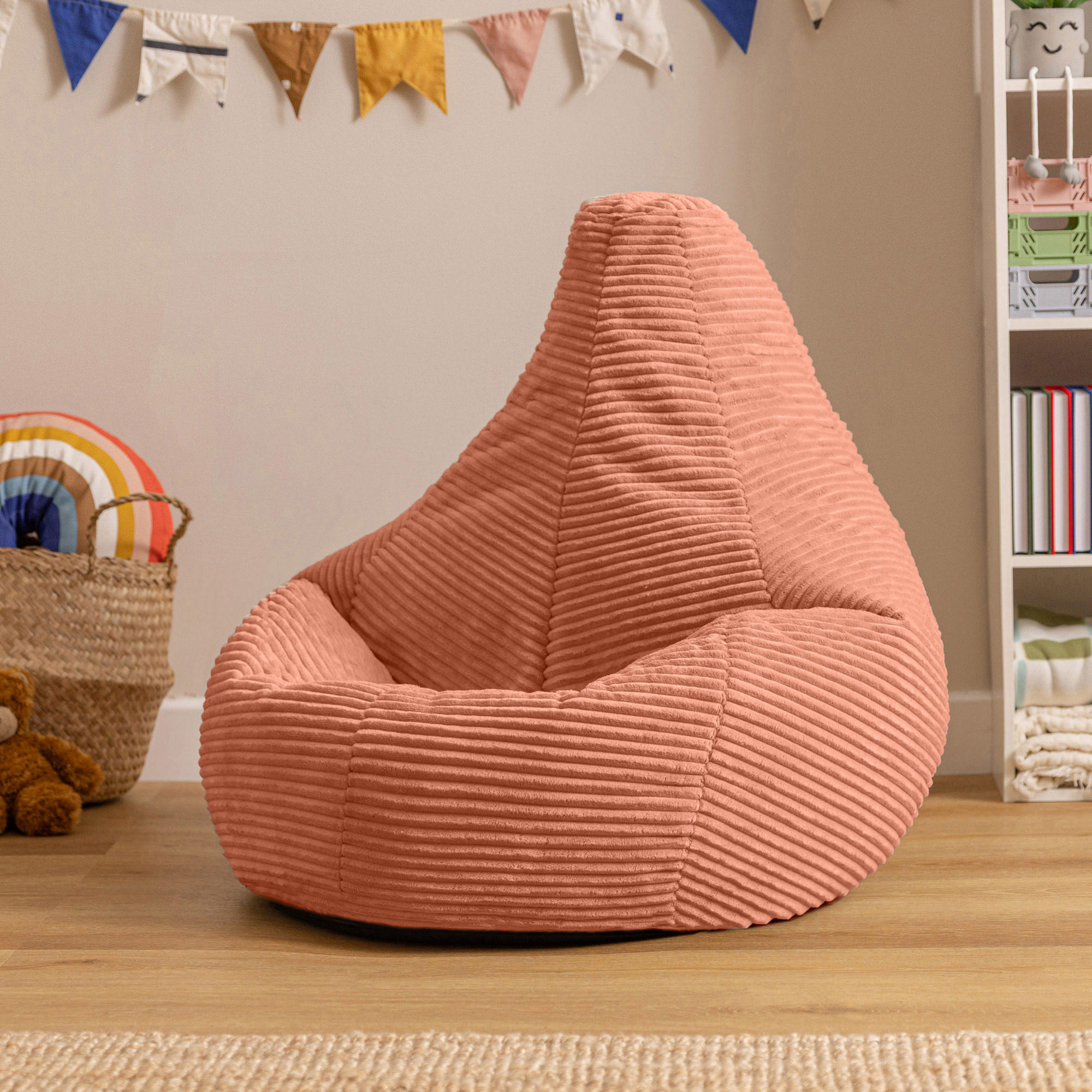 KINDERSITZSACK Sessel Dalton - Pink, Textil (69/59/65cm) - icon