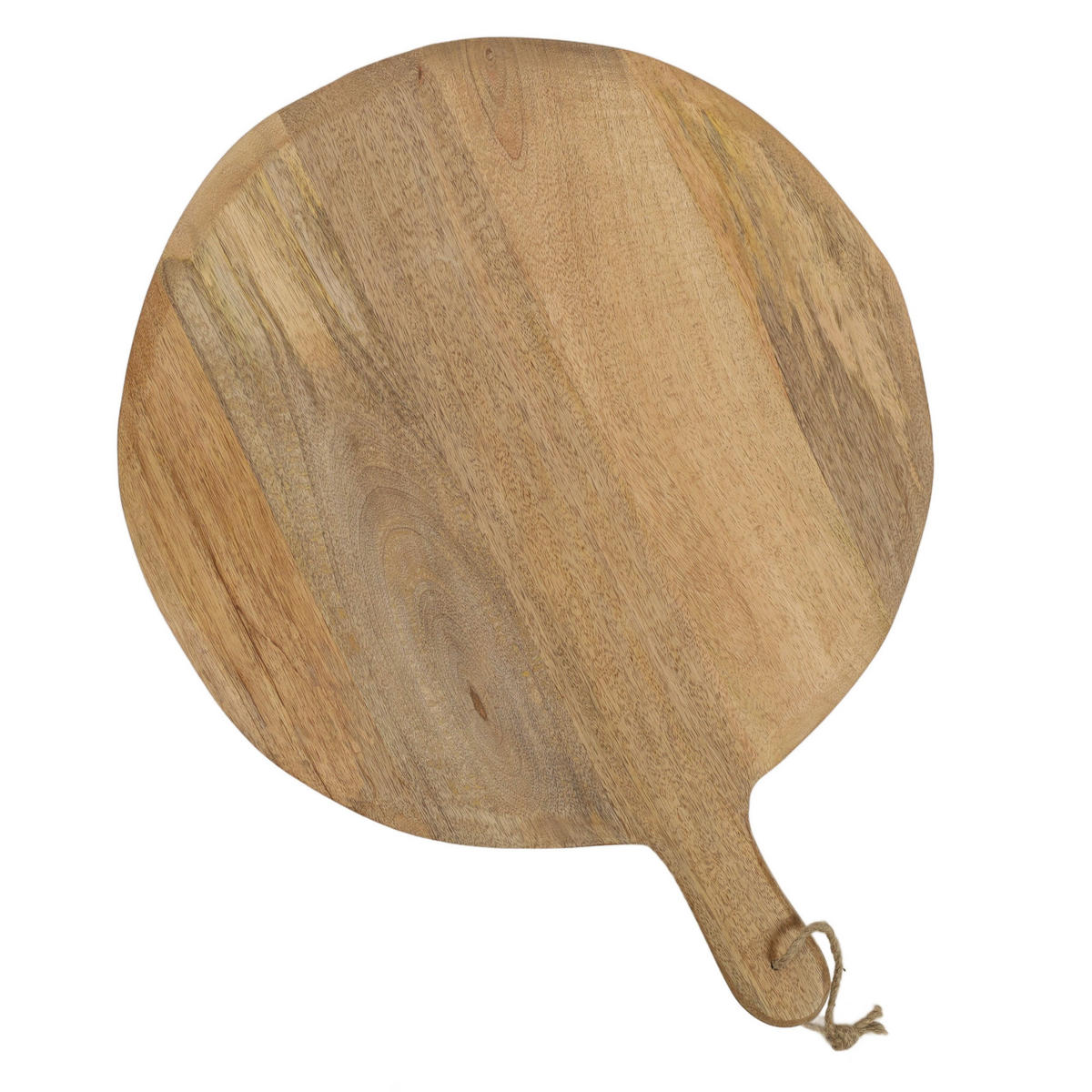 SERVIERBRETT aus Mangoholz rund Braun 60/47/4 cm - Braun, Holz (47/4/60cm) - Excellent Houseware