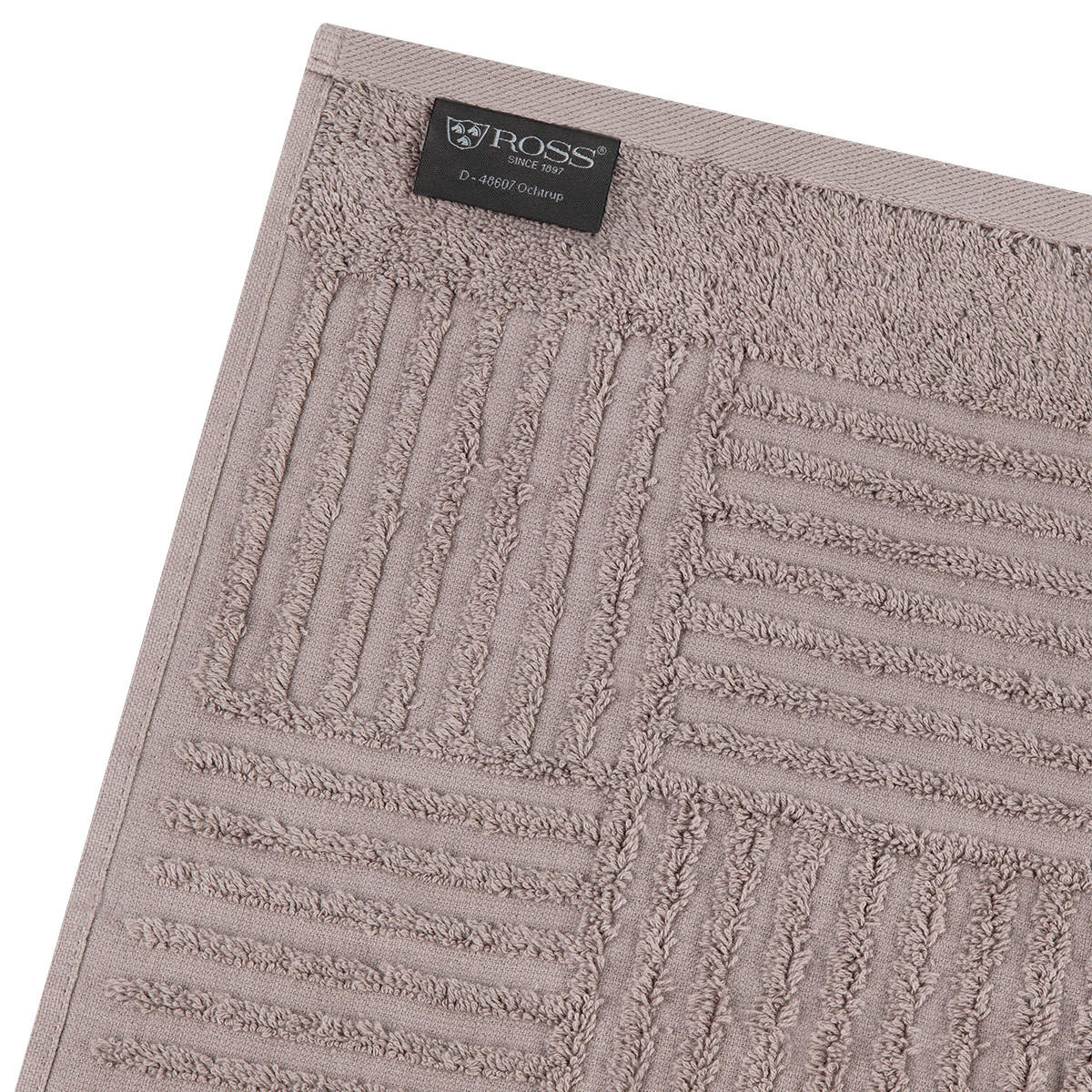 FROTTIERSET Carre 8-teilig - Grau, Textil (50/100cm) - Ross