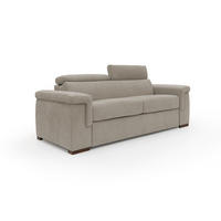 SCHLAFSOFA Giunone - Creme, Textil (220/100/95cm) - Divani.store