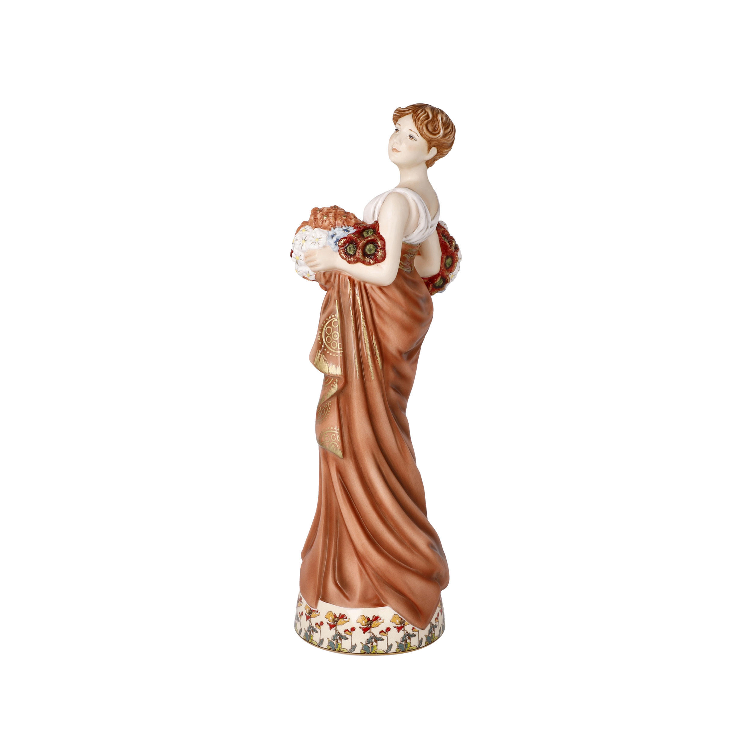 DEKOFIGUR Alphonse Mucha - Sommer, Porzellan, Bunt, Limited Edition, 32 cm - Multicolor, Keramik (10/32/12cm) - Goebel