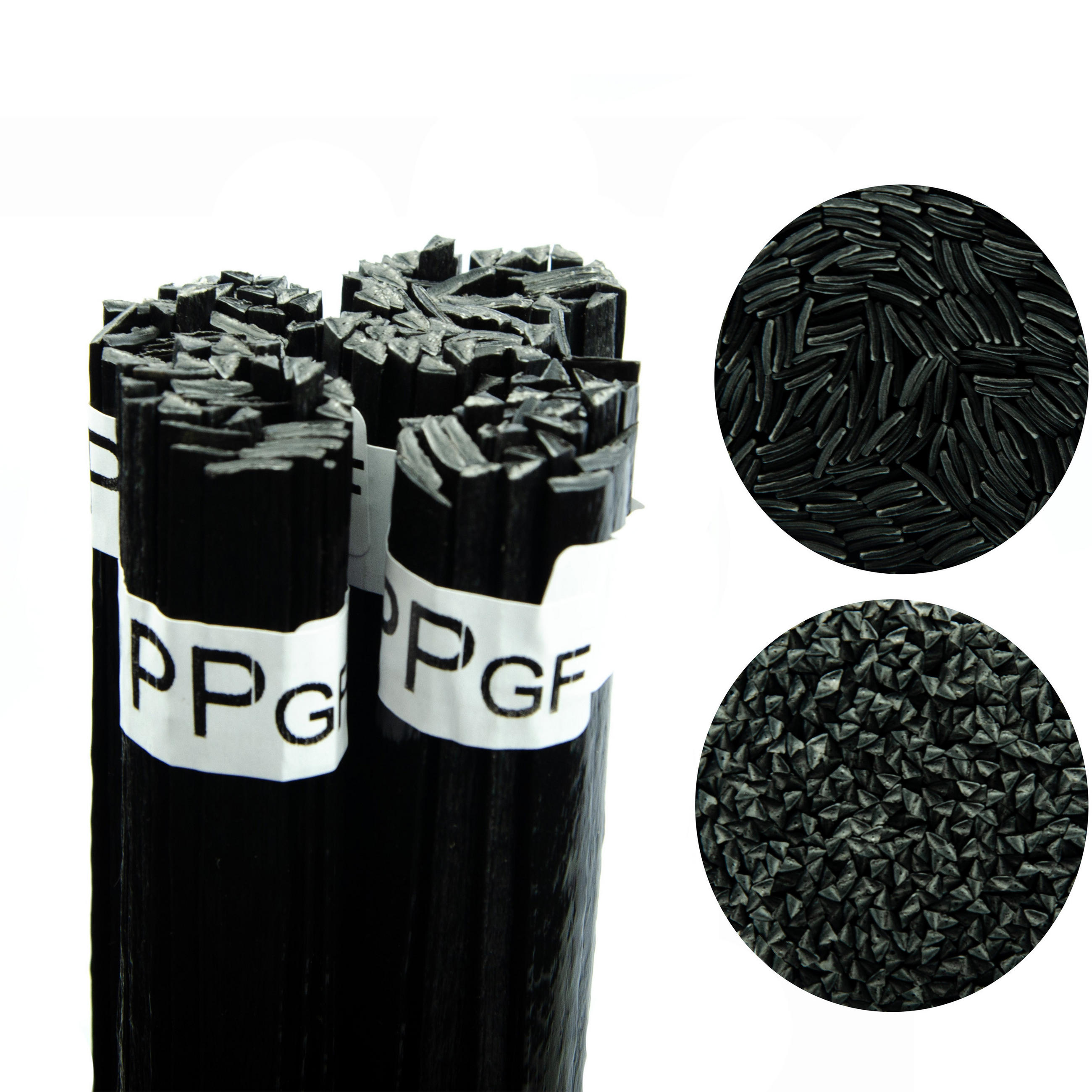LÖTZINN PP-GF, 100 g, Draht 42 cm, Profil Mix 8 mm Streifen 3,5 mm Dreieck, Schmelztemp. 260-330 °C, für glasfaserverstärktes PP - Multicolor, Kunststoff/Metall (10/10/10cm)