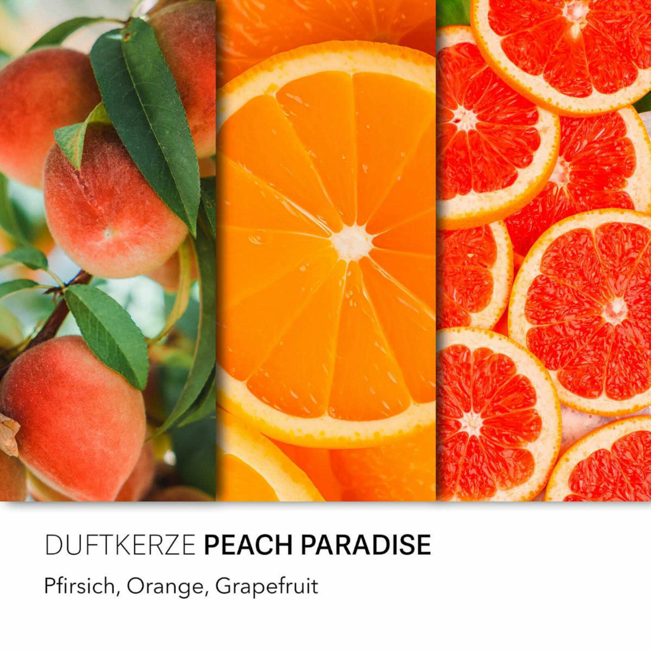 DUFTKERZE Haribo - Orange, Naturmaterialien/Glas (13cm)
