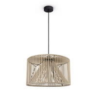 PENDELLEUCHTE Hugo Pd1 Mirijana - Schwarz, Metall (38/38/28cm) - Paco Home