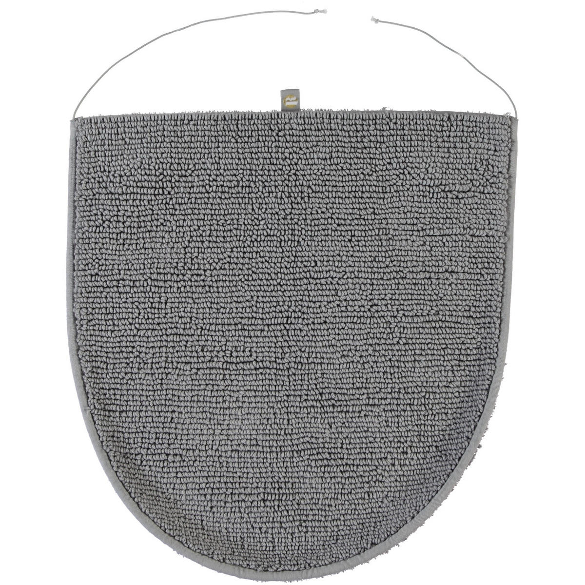 WC-DECKELBEZUG PRESTIGE KIESEL - 85 - Grau, Textil (45/50cm) - Rhomtuft