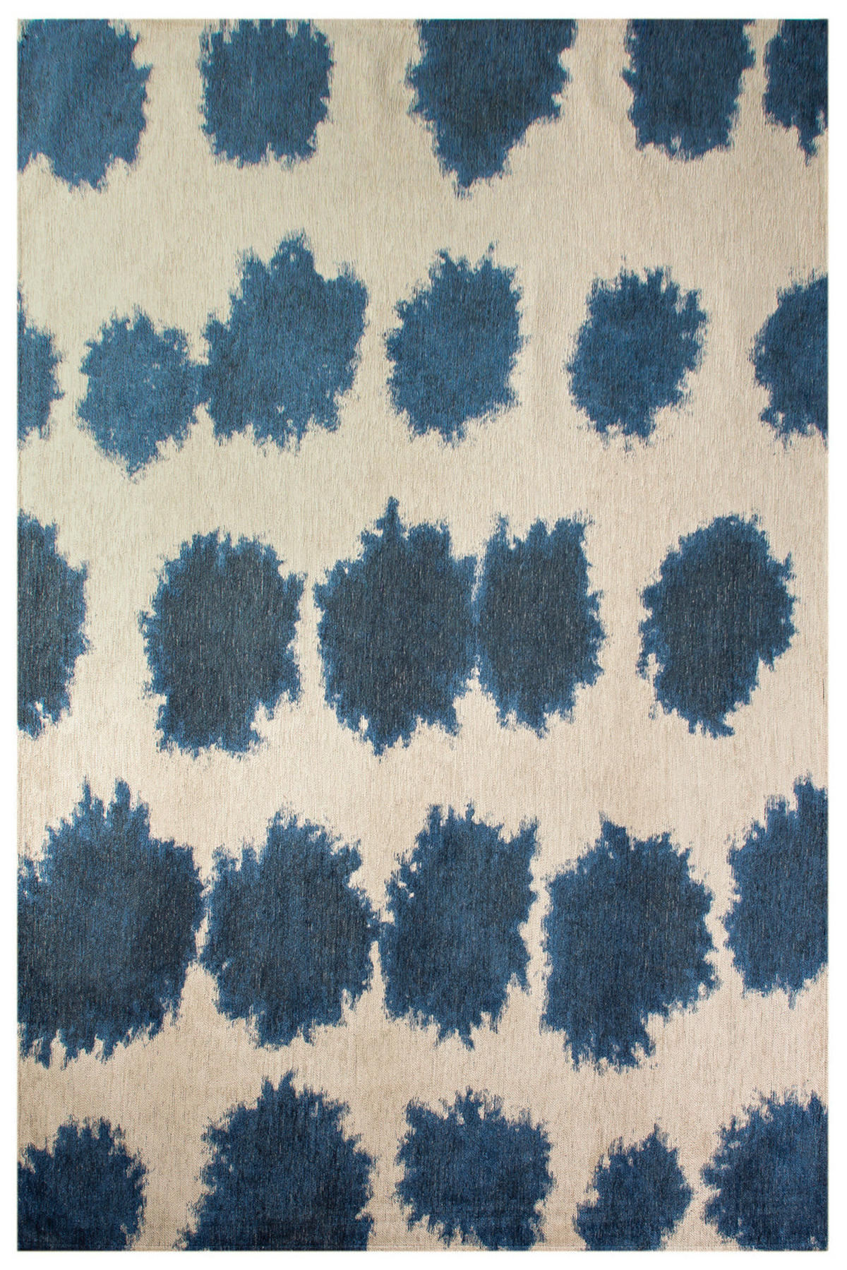 TEPPICH modern Flachgewebe BULLET Blau 240 x 340 cm - Blau, Textil (240/340cm) - Novatrend