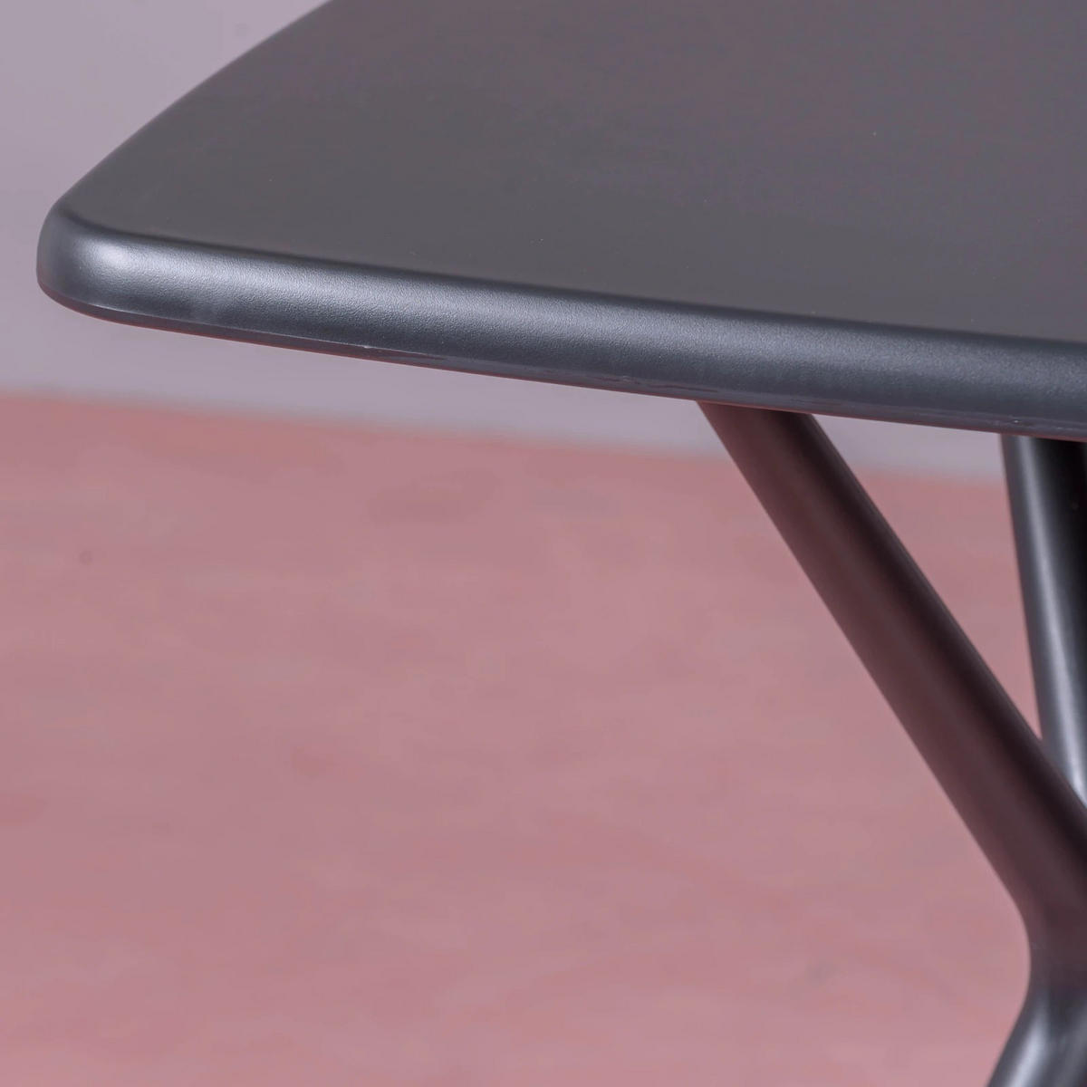 KUNSTSTOFFTISCH Quadratisch Schwarz 72/72/76 cm - Schwarz, Kunststoff (72/72/76cm) - Nest Dream