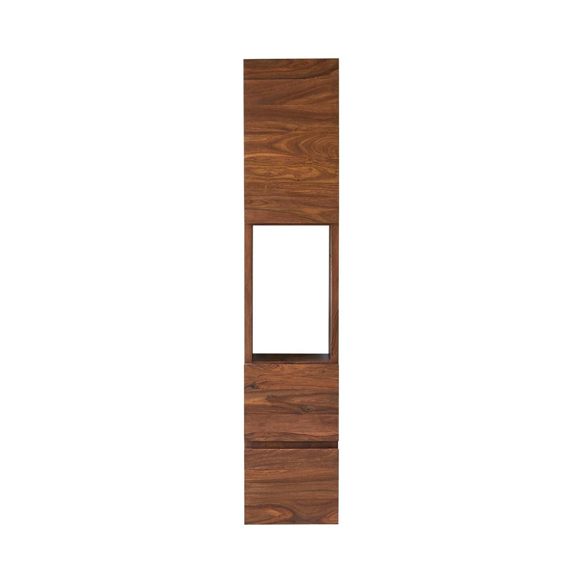 HOCHSCHRANK Nova Braun aus Palisander - Braun, Holz (30/147/30cm) - Tikamoon