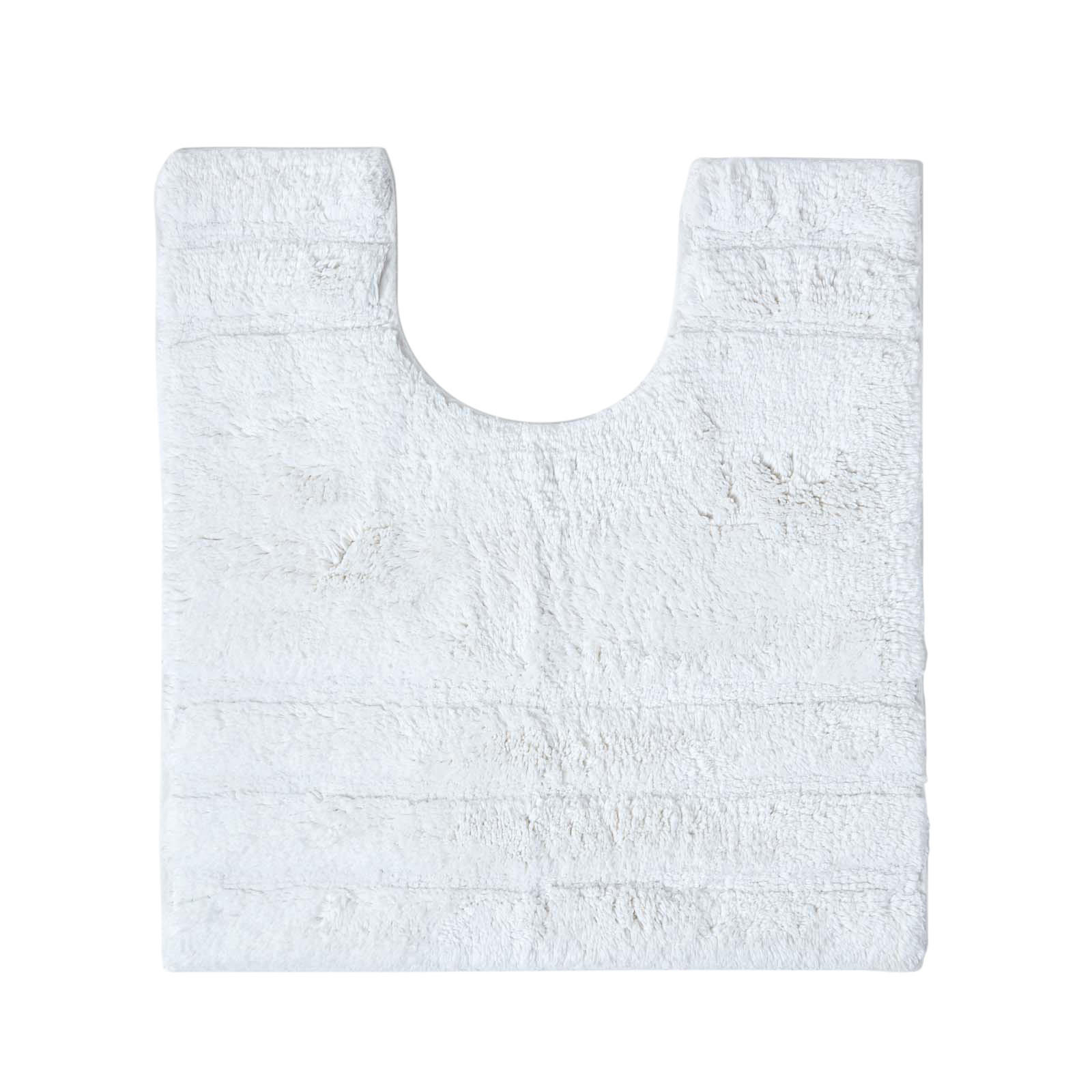 WC-VORLEGER Spa Supreme 50/55 cm, Baumwolle - Weiß, Textil (50/55cm) - Homescapes