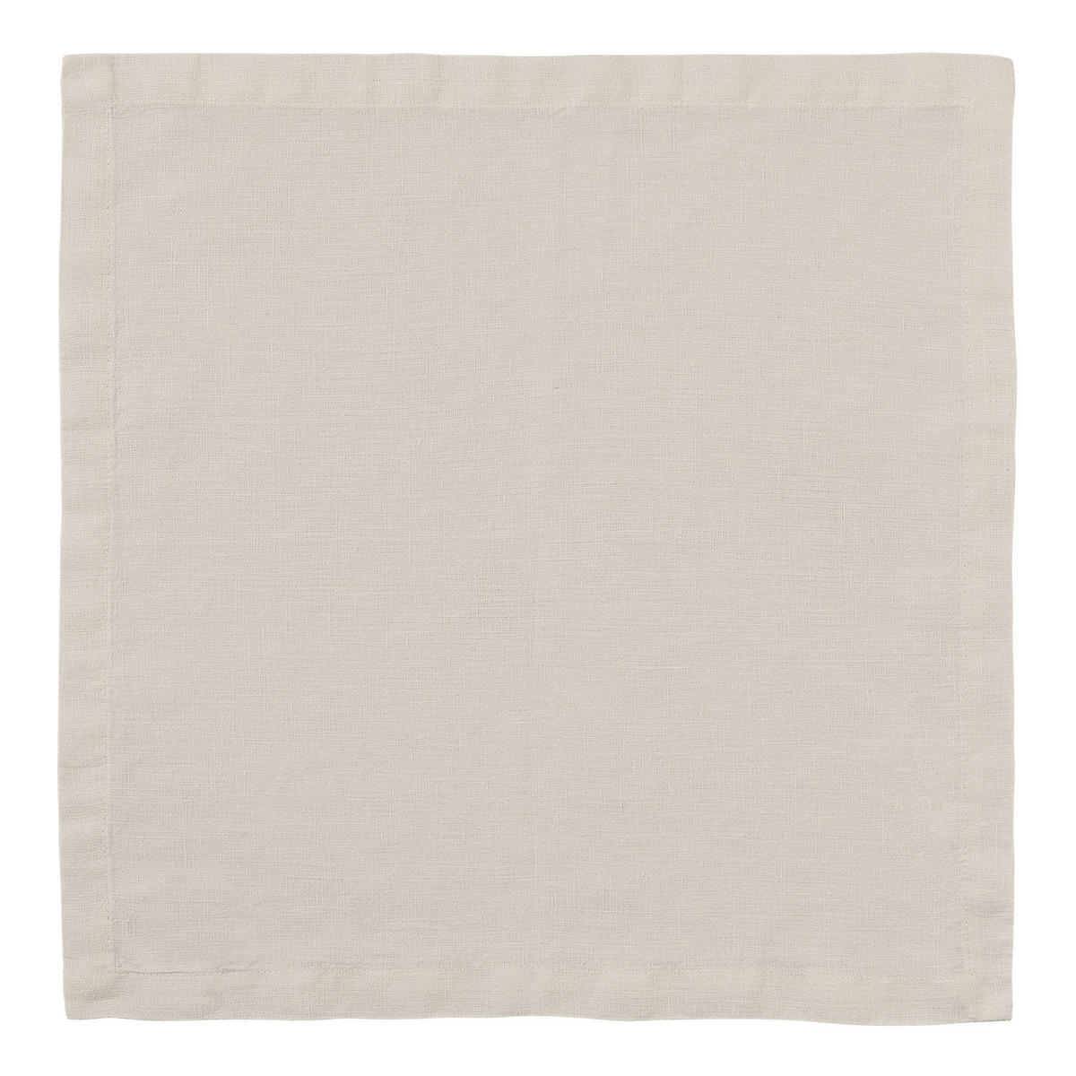 SERVIETTE Riga 42x42cm - Creme, Textil (42/42cm) - Butlers