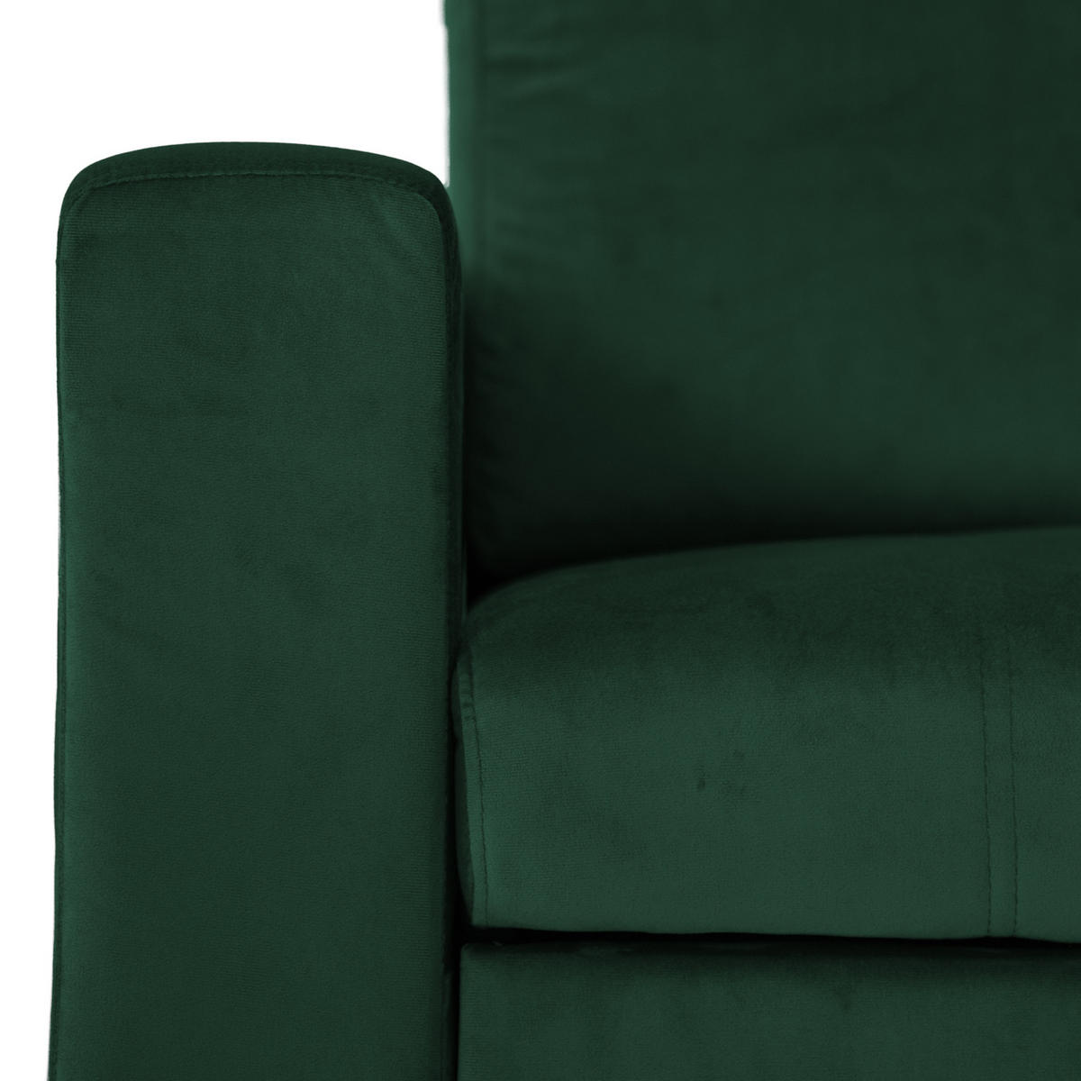 ECKSOFA JAMES GRÜN 3 PLÄTZE - Grün, Textil (145/225cm) - Happy Garden