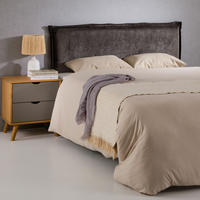 KOPFTEIL ELORE 140X190 CM - Grau, Textil (142/99/7cm) - IDIMEX