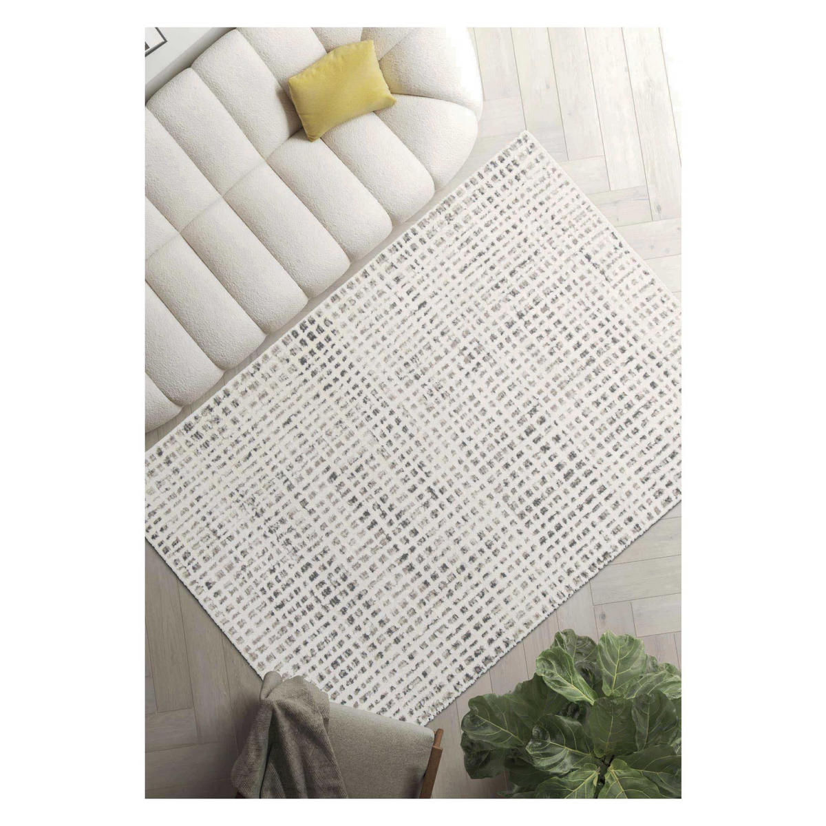 TEPPICH Carlo natur 200 x 290 x 1 cm - Naturfarben, Textil (200/290cm) - Vivaraise