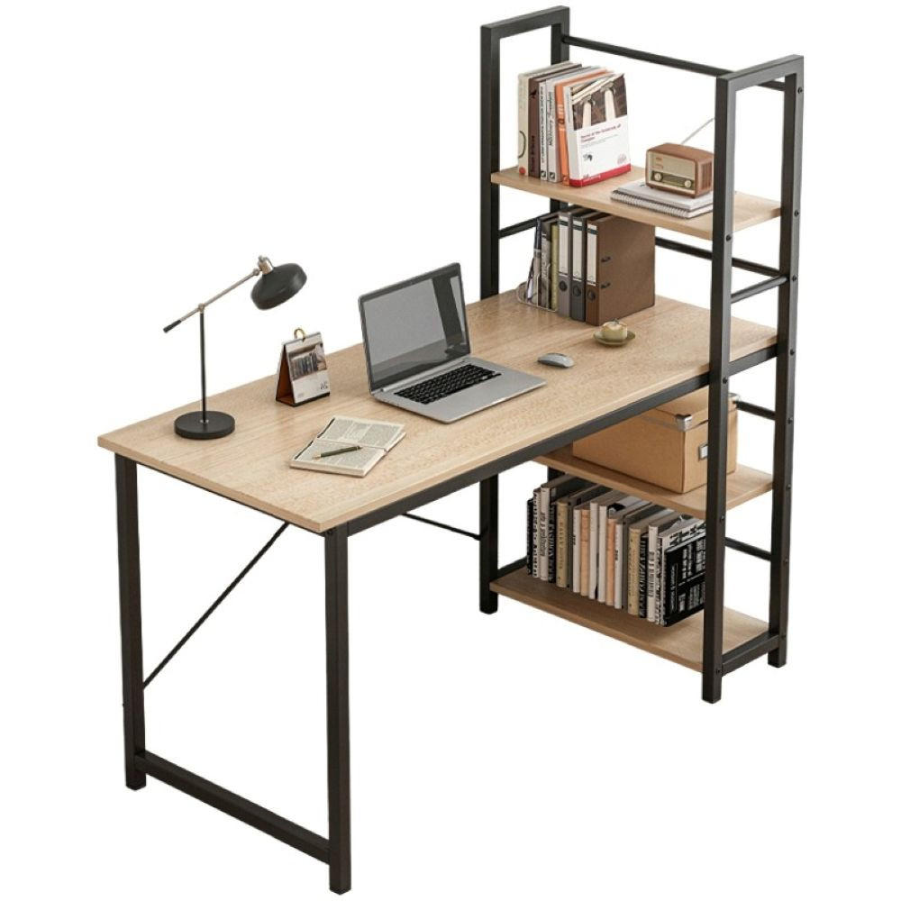 XXXLutz Computertisch, Braun 119.5x120x48 cm