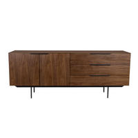 SIDEBOARD Travis Walnussfarbe - Braun, Holzwerkstoff (180/70.5/45cm) - Zuiver