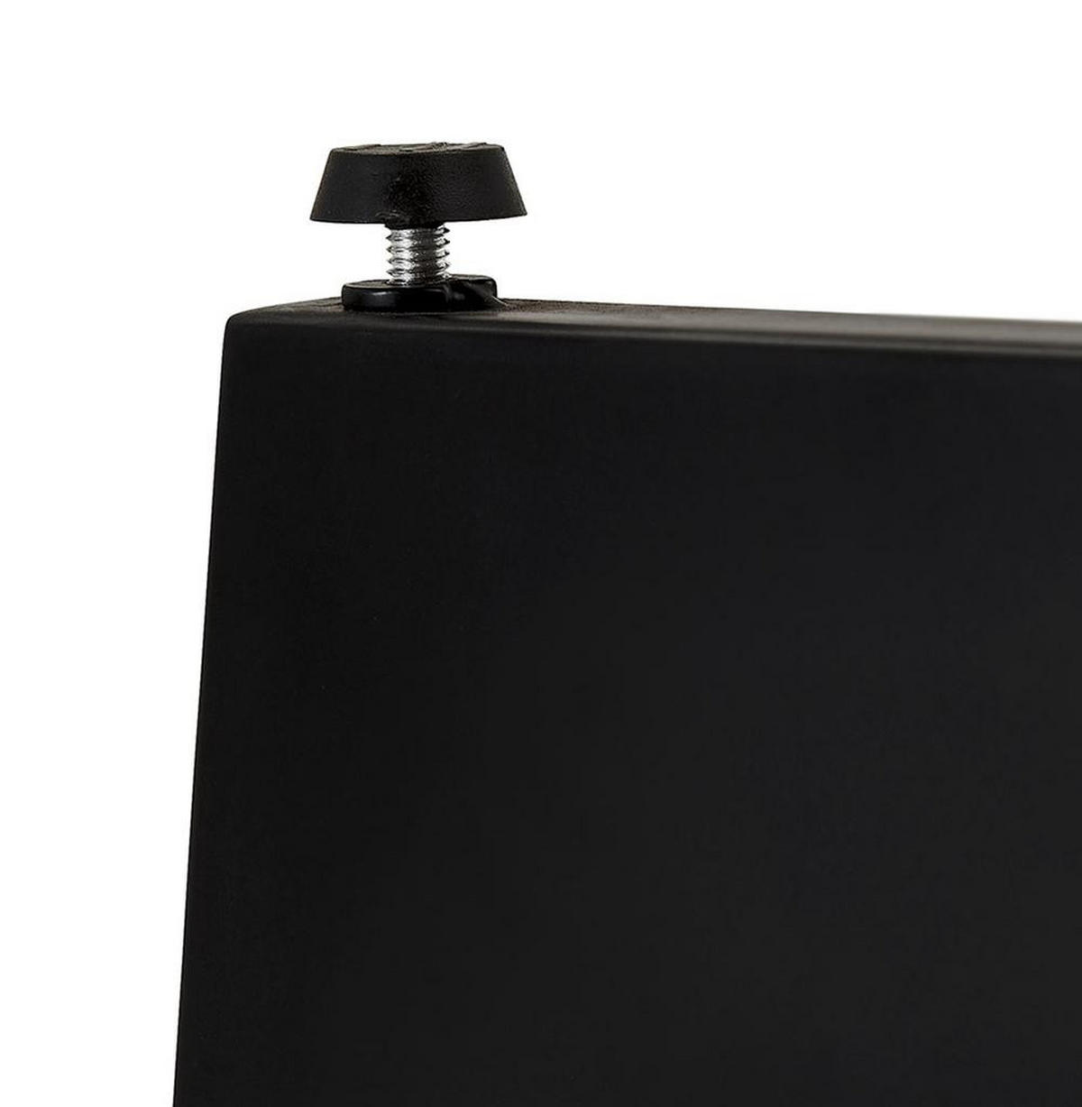 ESSTISCH Rund Holz Metallgestell Modern ZERANI, Braun 120x120x75 cm - Schwarz/Braun, Holz/Metall (120/120/75cm) - KADIMA DESIGN