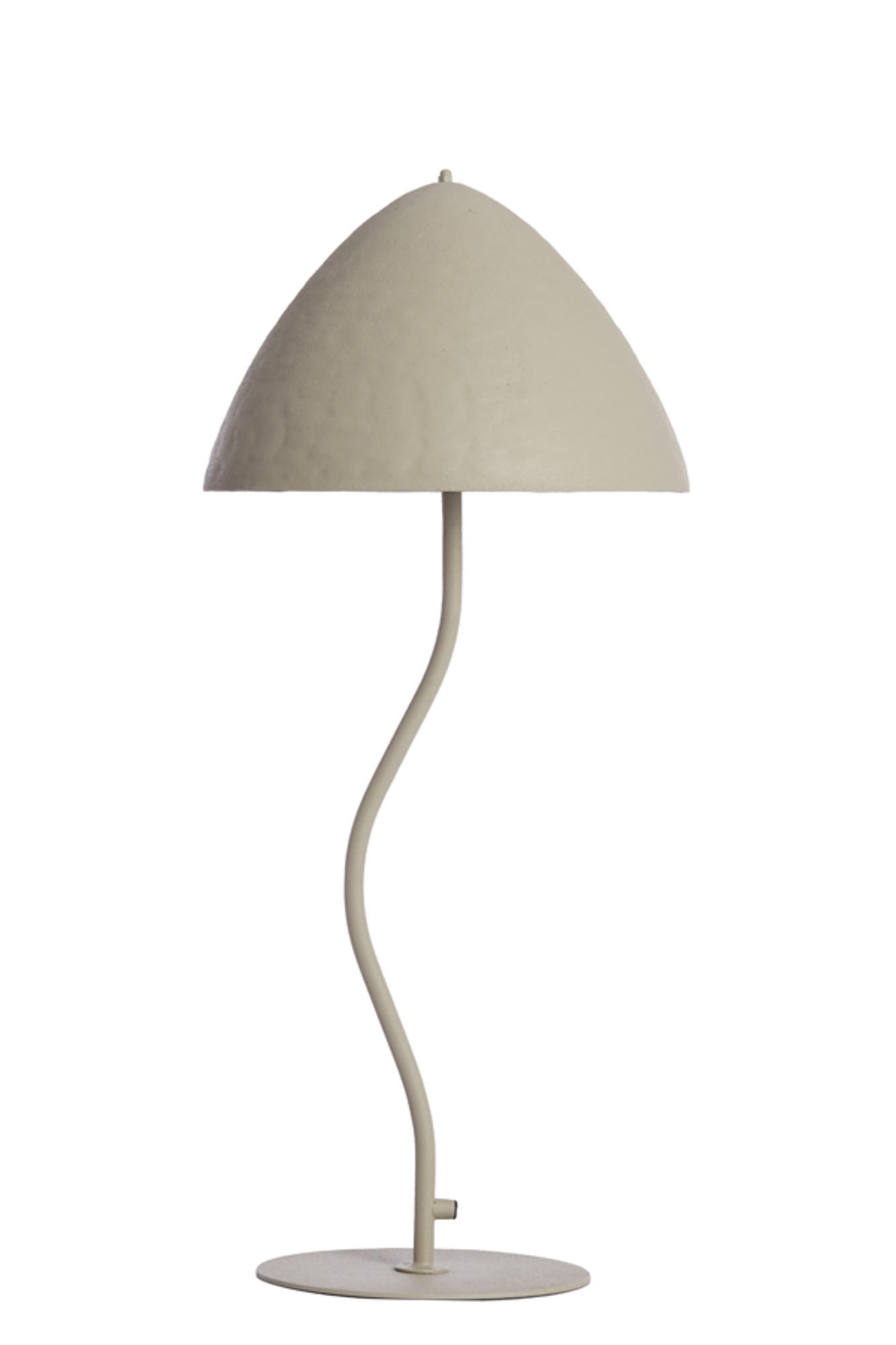 Light & Living Tischlampe Grau 25x67x25 cm