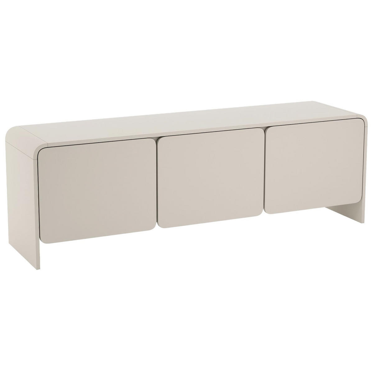 TV-LOWBOARD Lummo Kaschmirgrau 156 cm - Taupe, Holzwerkstoff (156/50.5/39cm) - Selsey
