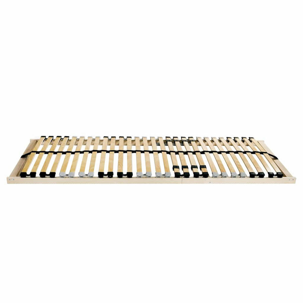 BETT-LATTENROST Haltbar 185/80 cm Braun Massivholz Buche - Braun, Holz (80/190cm) - vidaXL