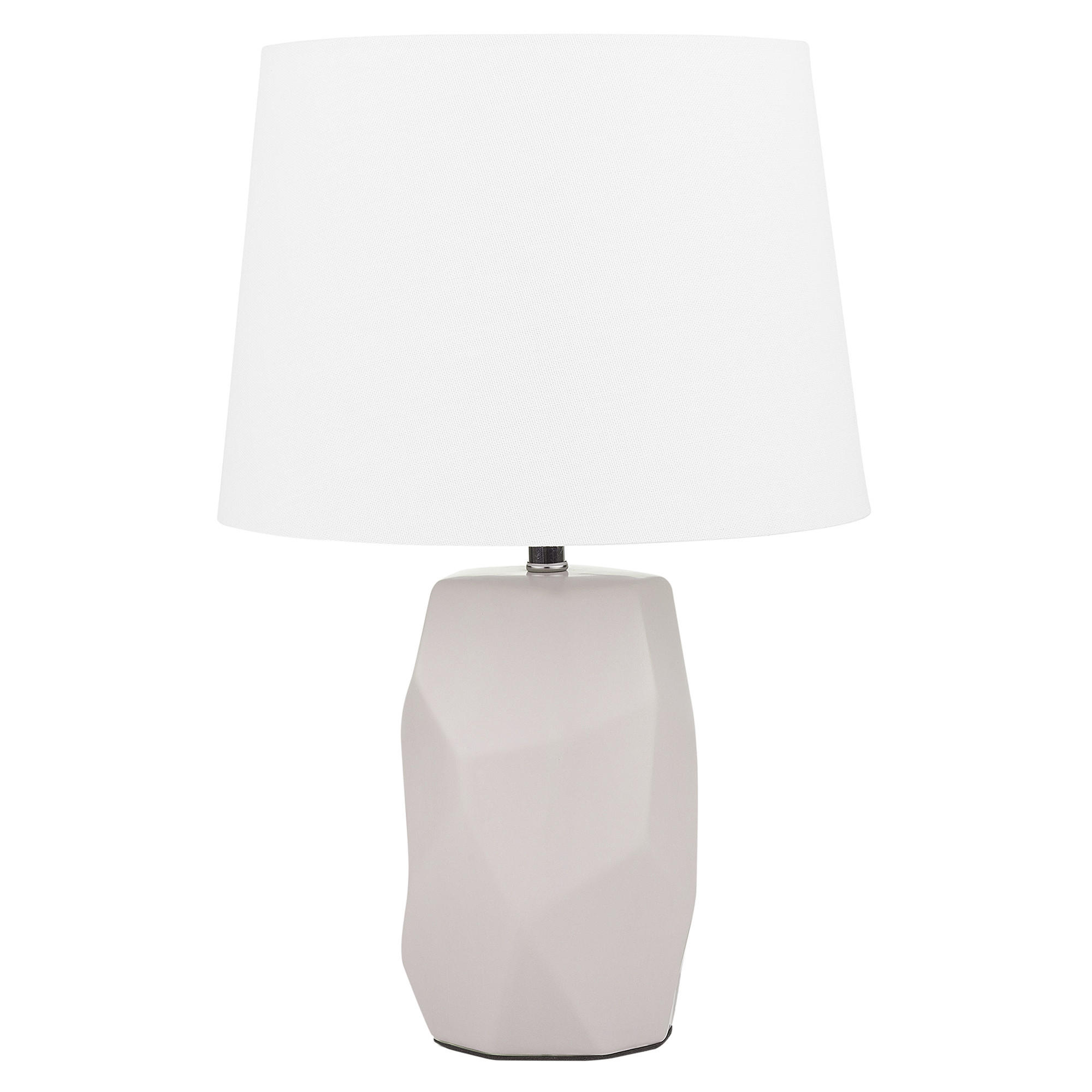 TISCHLAMPE Elia 28/28/43 cm - Pink, Keramik (28/28/43cm) - Beliani