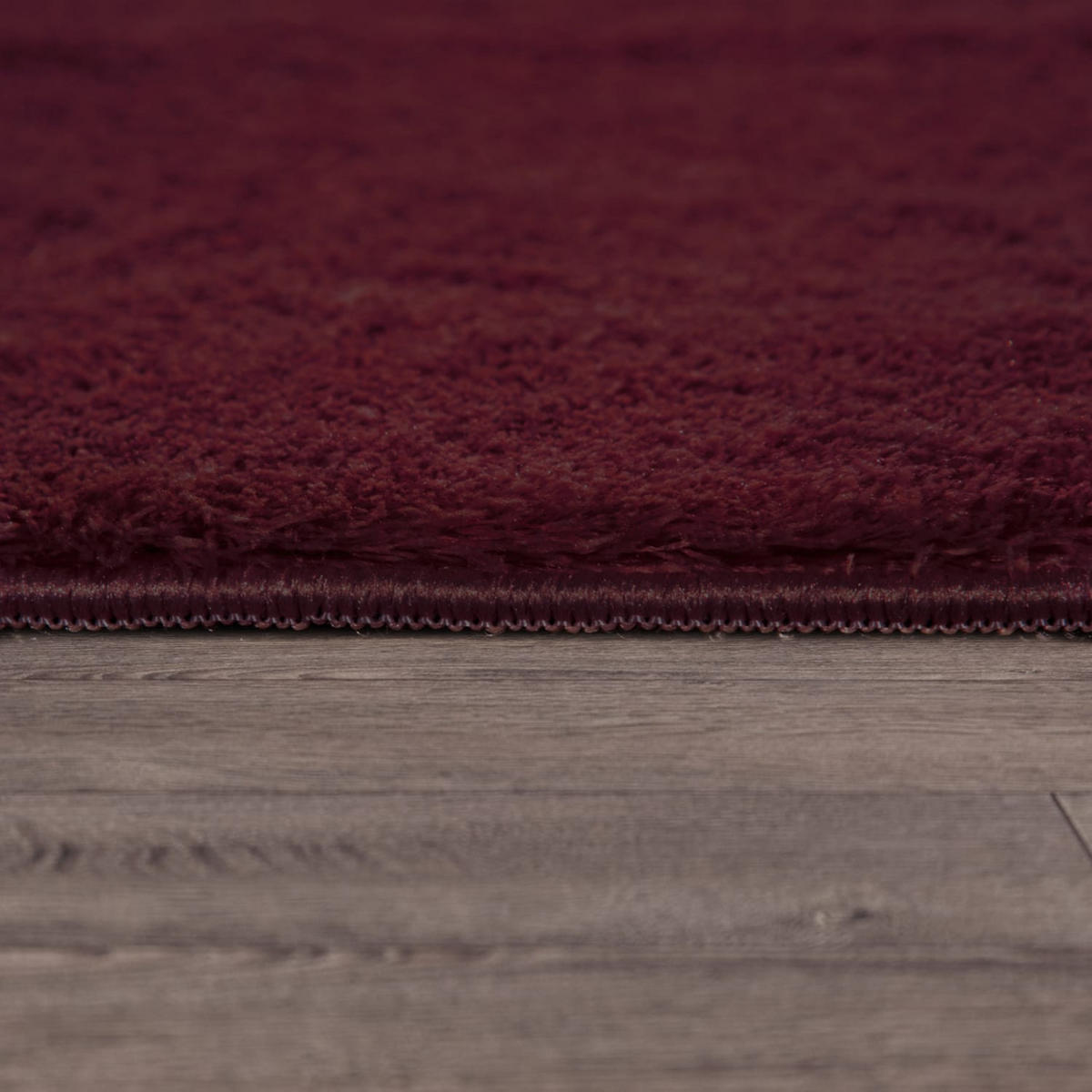 FLACHWEBETEPPICH Rot Ø 120 cm - Rot, Kunststoff (120/120cm) - TT Home