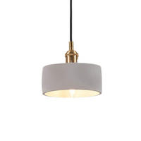 HÄNGELEUCHTE Liko, Grau, 16cm - Grau, Metall (16/16/8cm) - KOSILUM