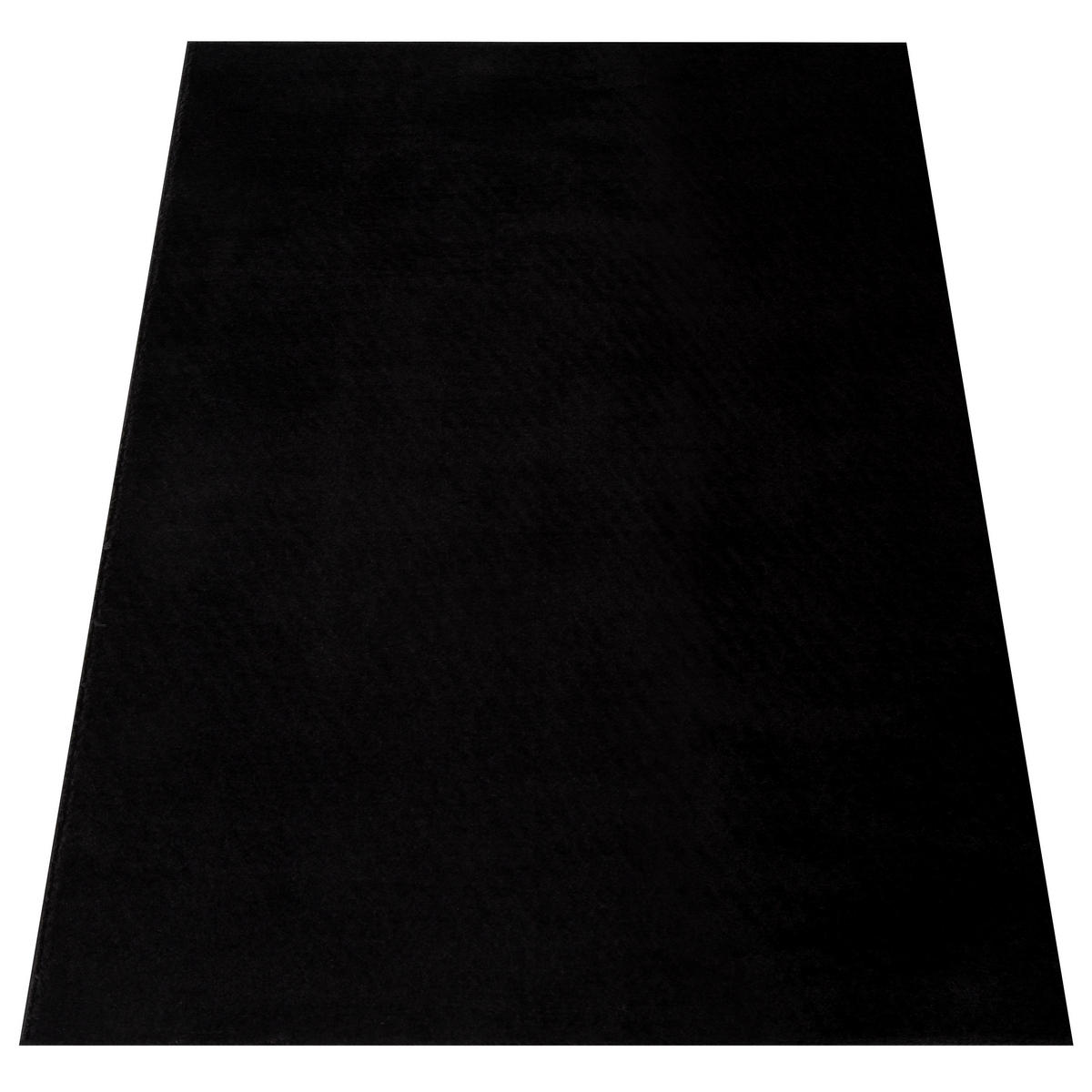TEPPICH CUDDLE Schwarz 200/290 cm - Schwarz, Textil (200/290cm) - Tapiso