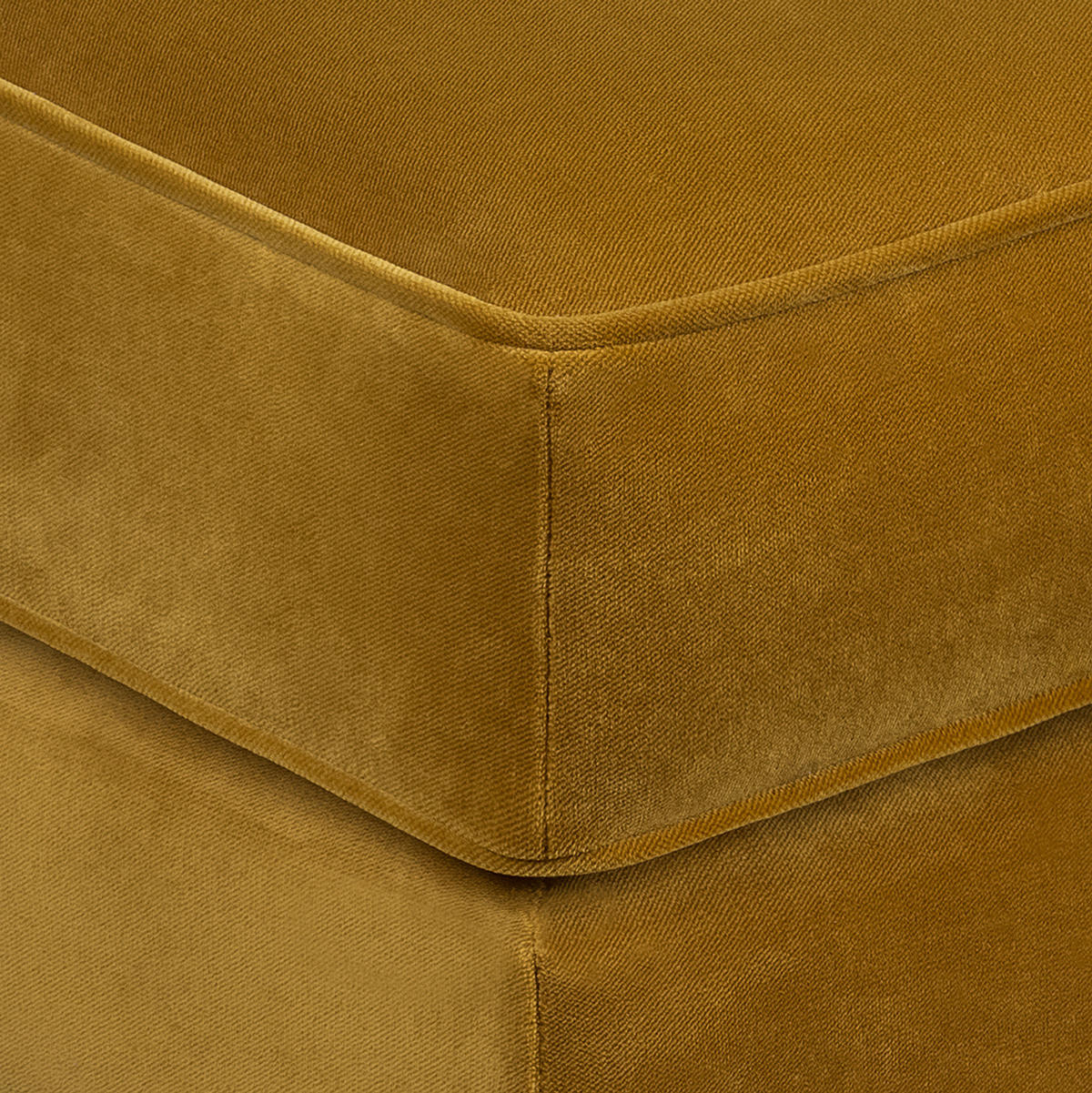 2-SITZER SOFA - Gelb, Holz/Textil (180/79/82cm) - home24