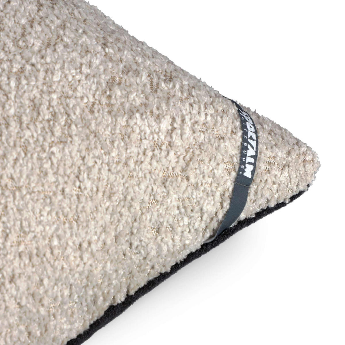 ZIERKISSENHÜLLE SKIING - Anthrazit, Textil (50/50cm) - Sportalm Kitzbühel